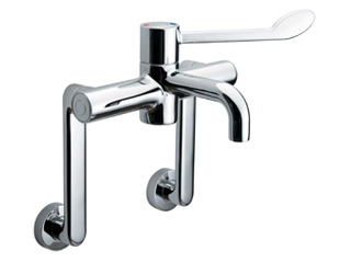 HTM64 Sequential Thermostatic Mixer Tap with Extended Legs