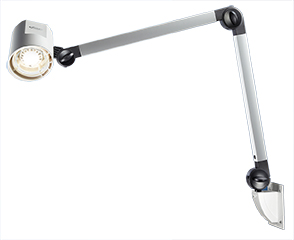 Coolview Eco Examination Lamp with Flexible Arm Mobile Mounted