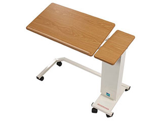 Easi-Riser Overbed Table with Tilting Top & Wheelchair Base