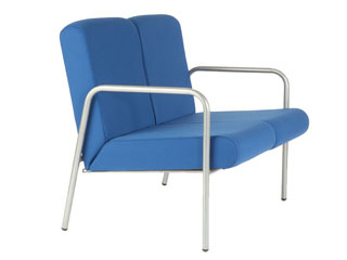 Easy 2 Seater Chair with Arms