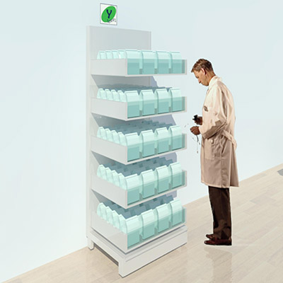 FY-021T Full Height Pharmacy Shelving