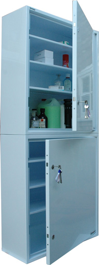 Controlled Drugs Cabinet Double 401 Litre 760mm (W)