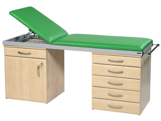 Specialist Couch System with One Drawerline Unit & One Drawer Pack in Maple Finish