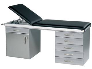 Specialist Couch System with One Drawerline Unit & One Drawer Pack in Titanium Finish