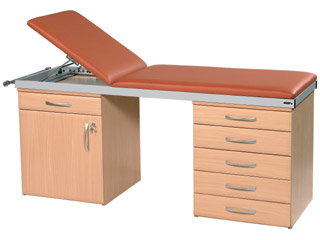 Specialist Couch System with One Drawerline Unit & One Drawer Pack in Beech Finish