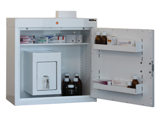 Medicine Cabinet 108 Litre with 17 Litre Inner Drug Cabinet