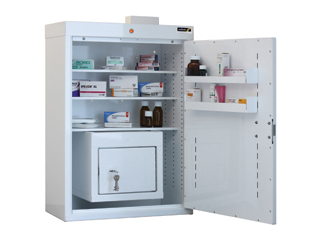 Medicine Cabinet 153 Litre with 27 Litre Inner Drug Cabinet