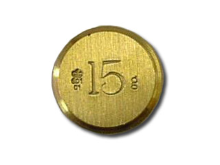 Brass Disc Weight  15g