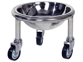 Stainless Steel Kick-About Bowl & Stand