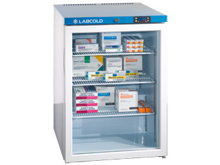Labcold IntelliCold&trade; RLDG0510 - 150 Litre Pharmacy Fridge with Glass Door